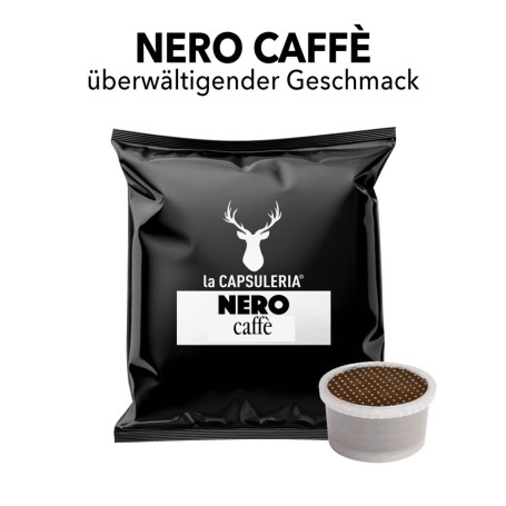 Lavazza Espresso Point kompatible Kapseln - Caffè Nero Espresso