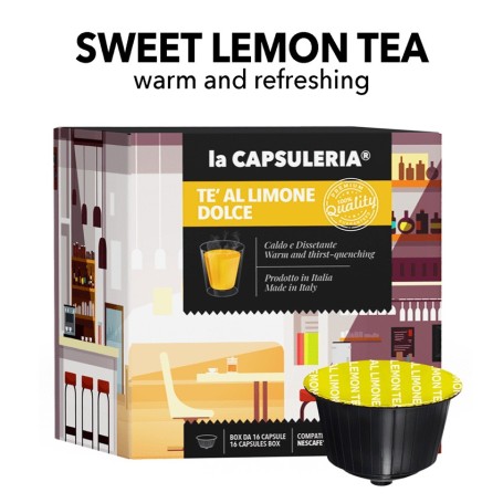 Capsule compatibili Nescafe Dolce Gusto - Tè al Limone Dolce