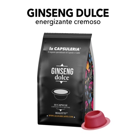 Cápsulas compatibles Bialetti - Ginseng Dolce