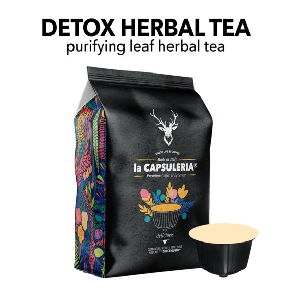 Nescafe Dolce Gusto Compatible Capsules - Depurative Herbal Tea